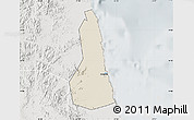 Shaded Relief Map of Port Sudan, lighten, semi-desaturated