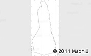 Blank Simple Map of Port Sudan, no labels