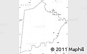 Blank Simple Map of Tokar