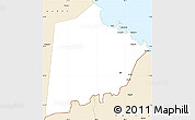 Classic Style Simple Map of Tokar