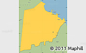 Savanna Style Simple Map of Tokar