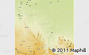 Physical 3D Map of Juba