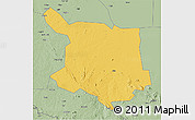 Savanna Style 3D Map of Juba