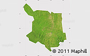 Satellite Map of Juba, cropped outside