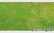 Satellite Panoramic Map of Juba
