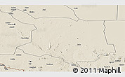 Shaded Relief Panoramic Map of Juba