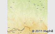 Physical 3D Map of Amadi