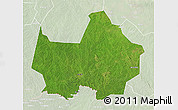 Satellite 3D Map of Amadi, lighten