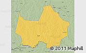 Savanna Style 3D Map of Amadi