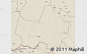 Shaded Relief 3D Map of Amadi