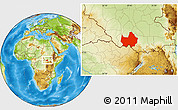 Physical Location Map of Amadi