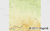 Physical Map of Amadi