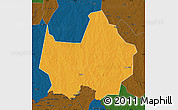 Political Map of Amadi, darken