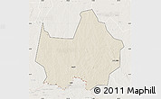Shaded Relief Map of Amadi, lighten