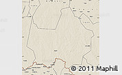 Shaded Relief Map of Amadi