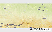 Physical Panoramic Map of Amadi
