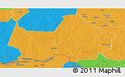 Political Panoramic Map of Amadi