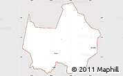 Classic Style Simple Map of Amadi, cropped outside
