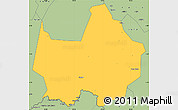 Savanna Style Simple Map of Amadi