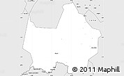 Silver Style Simple Map of Amadi