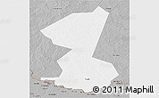 Gray Panoramic Map of Yambio