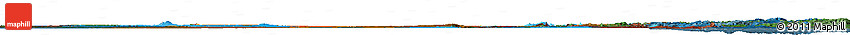 Political Horizon Map of Sudan, darken