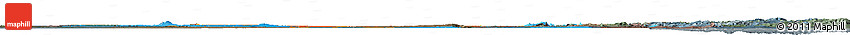 Political Horizon Map of Sudan, darken, semi-desaturated