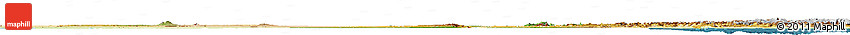 Satellite Horizon Map of Sudan, physical outside, satellite sea