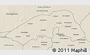 Shaded Relief 3D Map of Bara