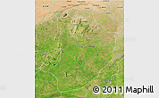 Satellite 3D Map of Rashad