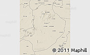 Shaded Relief 3D Map of Rashad