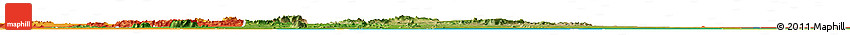 Satellite Horizon Map of Rashad, political outside
