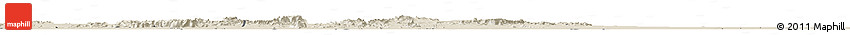 Shaded Relief Horizon Map of Rashad