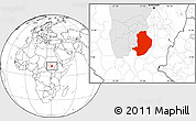 Blank Location Map of Rashad, highlighted grandparent region