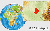 Physical Location Map of Rashad