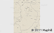 Shaded Relief Map of Rashad