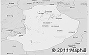 Silver Style Panoramic Map of Rashad
