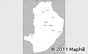 Gray Simple Map of Rashad