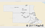 Classic Style 3D Map of Northern, single color outside