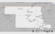 Gray 3D Map of Northern