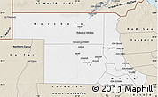 Classic Style Map of Northern