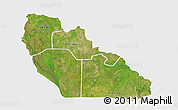 Satellite 3D Map of Junglei, single color outside