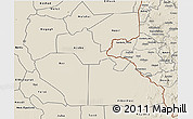 Shaded Relief 3D Map of Junglei