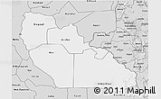 Silver Style 3D Map of Junglei