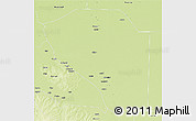 Physical 3D Map of Bor