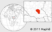 Blank Location Map of Bor