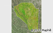 Satellite Map of Bor, semi-desaturated