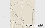 Shaded Relief Map of Bor
