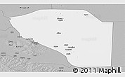 Gray Panoramic Map of Bor