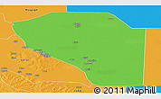 Political Panoramic Map of Bor